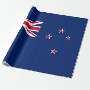 Neuseeländische Flagge (NZ) Geschenkpapier