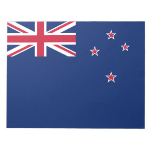 Neuseeländische Flagge (NZ) Notizblock