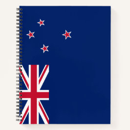 Neuseeländische Flagge (NZ) Notizbuch