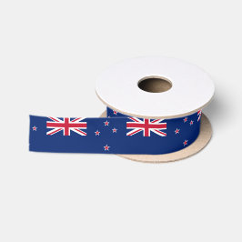 Neuseeländische Flagge (NZ) Satinband