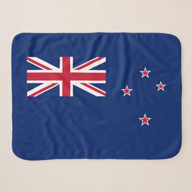 Neuseeländische Flagge Sherpadecke (Vorderseite (Horizontal))