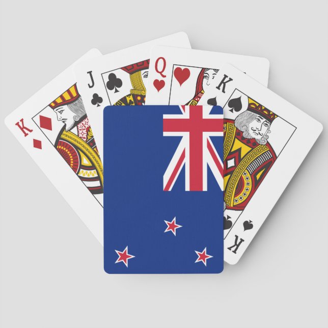 Neuseeländische Flagge Spielkarten (Rückseite)