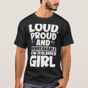 Neuseeländische Flagge Stolz Neuseelands Männer un T-Shirt