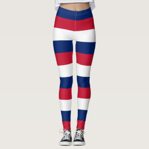 Neuseeländische Nationalflagge Farben Horizontal g Leggings