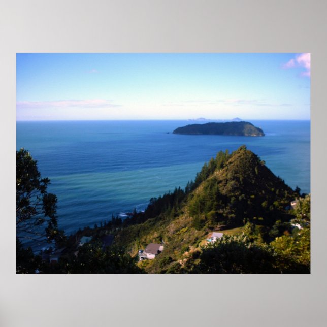Neuseeländische Poster Top des Paku Tairua (Vorne)