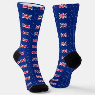 Neuseeländische Socken, patriotische Seelandfahne Socken