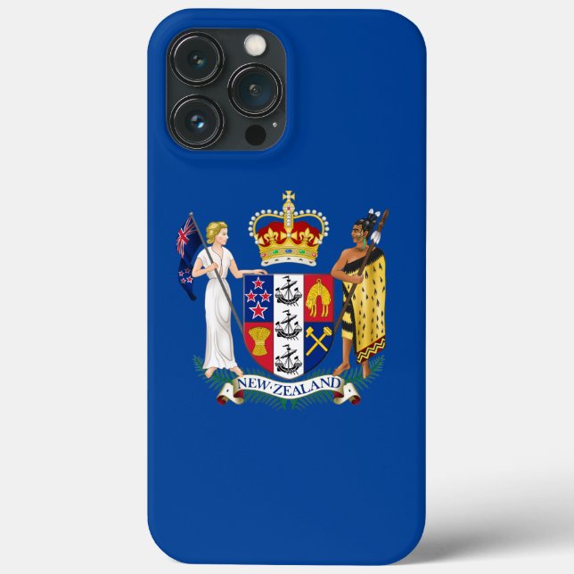 Neuseeländische Wappen Case-Mate iPhone Hülle (Rückseite)