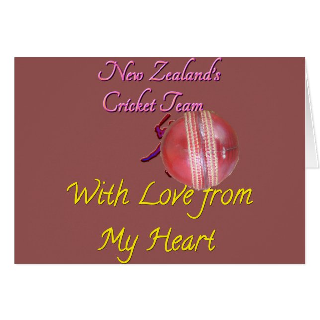 Neuseeländischer Cricket-Spieler (Vorderseite (Horizontal))