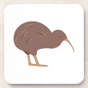 Neuseeländischer Kiwi Getränkeuntersetzer