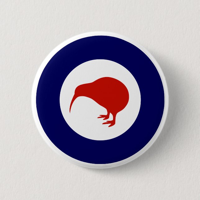 Neuseeländischer Roundel Button (Vorderseite)