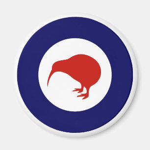 Neuseeländischer Roundel Magnet