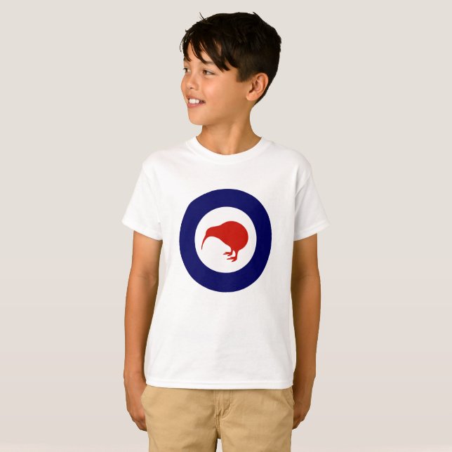 Neuseeländischer Roundel T-Shirt (Vorne ganz)