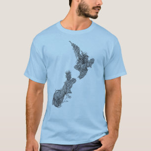 Neuseeländischer T - Shirt