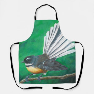 Neuseeländischer Vogelgeflügel (Piwakawaka) - Sc Schürze
