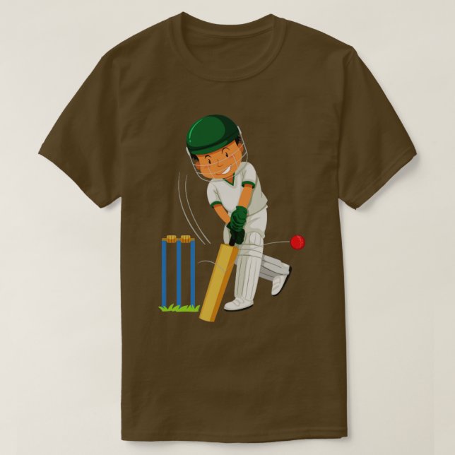 Neuseeländisches Cricket36 T-Shirt (Design vorne)