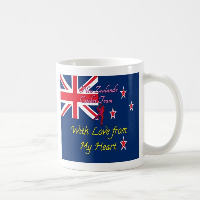 Neuseeländisches Cricket-Team: Liebe aus meiner Ku Kaffeetasse (Rechts)