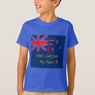 Neuseeländisches Cricket-Team: Liebe aus meiner Ku T-Shirt