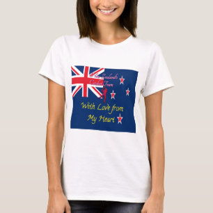 Neuseeländisches Cricket-Team: Liebe aus meiner Ku T-Shirt