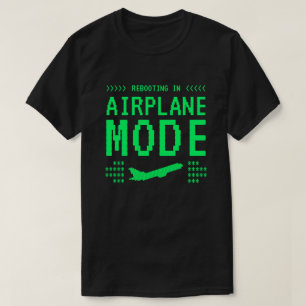 Neustart-Bildschirm-Flugmodus-T-Shirt T-Shirt