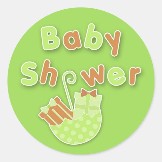 Neutral Baby Duwer Green Sticker (Vorderseite)