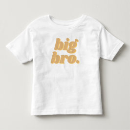 Neutral Boho "big bro" Matching Geschwister Kleinkind T-shirt
