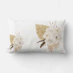 Neutral Boho Bläschenkissen Lendenkissen