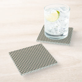 Neutral geometric triangle Glass Coaster Glasuntersetzer