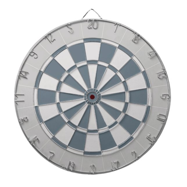 Neutral Gray Dartboard Dartscheibe (vorne)