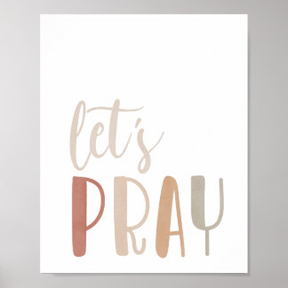 Neutral lasst uns Print spielen, druckbare Wandkun Poster