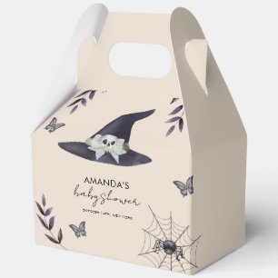 Neutral Simple Little Boo Witch Hat Baby Dusche Geschenkschachtel