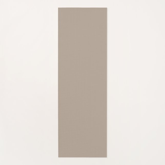 Neutral umkehrbare 2-Tonnen-Yoga-Matte Beige-Tan-C Yogamatte (Vorderseite)