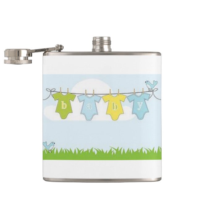 NEUTRALE BABY-DUSCHEN-PARTY-EINZELTEIL-GESCHENKE FLACHMANN (Geöffnet)