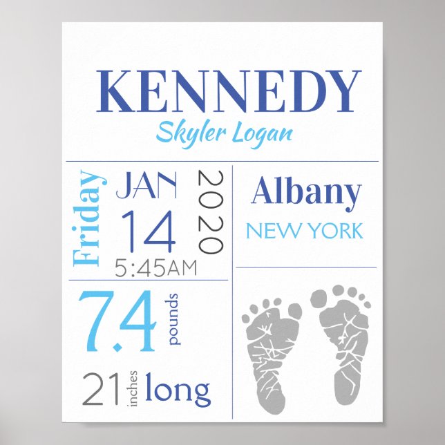 Neutrale Baby-Geburtsstadien - Schilderfuß Poster (Vorne)
