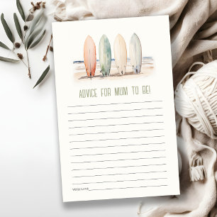 Neutrale Babyausstattung an Bord Surfboard Advice 