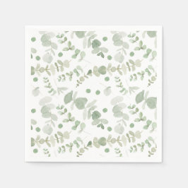 Neutrale Babydusche Napkins Serviette