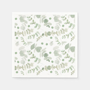 Neutrale Babydusche Napkins Serviette