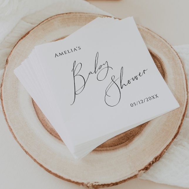 Neutrale Babydusche Napkins Serviette (Von Creator hochgeladen)