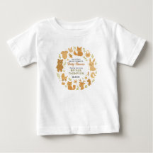Neutrale Babyparty für Jungen | Süße Safari-Tiere