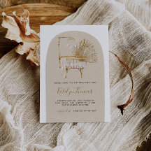 Neutrale Beige Boho Kinderzimmer Babydusche