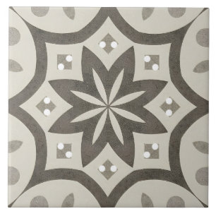 Neutrale, beige, graue, marokkanische Fliesen