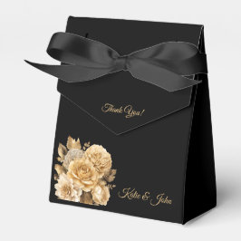 Neutrale Blume Bouquet-Wedding Vielen Dank Geschenkschachtel