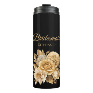 Neutrale Blume Thermosbecher