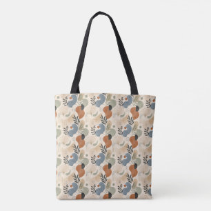 Neutrale Boho-Abstrakte Geometrische Tragetasche Tasche