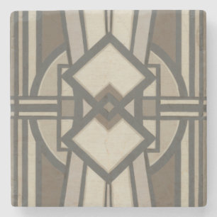 Neutrale Deko-Platte I Steinuntersetzer
