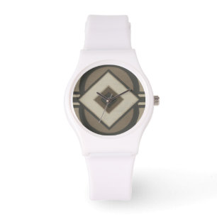 Neutrale Deko-Platte II Armbanduhr