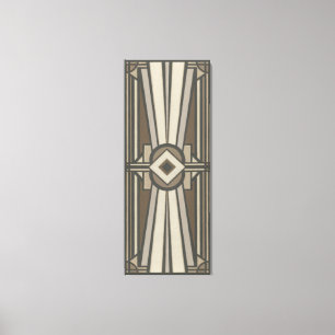 Neutrale Deko-Platte II Leinwanddruck