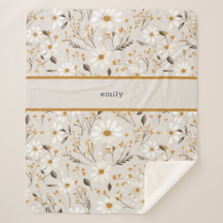 neutrale Fall-Foliage Sherpadecke