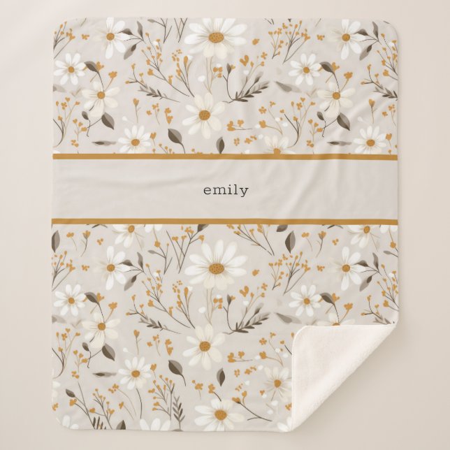 neutrale Fall-Foliage Sherpadecke (Vorderseite)