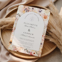 Neutrale Florale Gartenhochzeit