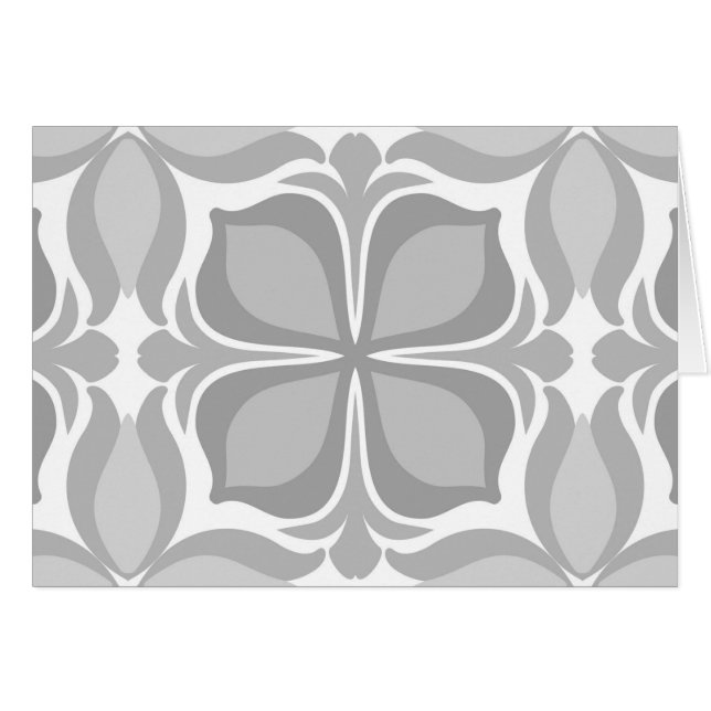 Neutrale geolmetrische Fliesen (Vorderseite (Horizontal))